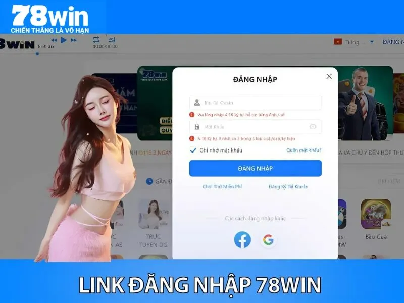 Truy cập đường link đăng nhập uy tín